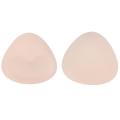1 Pair of Silicone Foam Sponges Comfortable Triangular Bra Pads Inserts / Removable Push Up Bra Pads for Women Bikini, Tops, Sports Bra, Swimsuit. 