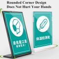 Catalog Menu A4 a5 a6 Acrylic Sign Holders Anti Drop Plastic Vertical Table Card L-Shaped T-Shaped Menu Display Stand for Restaurants Home Room. 