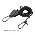 SuperRide Pulley Sling Solid Adjustable Pulley Lifting Rope Hanging Hook. 