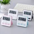 pcs Battery Powered Alarm Clock With Flashing Light Creative Magnetic Board Countdown Alarm Clock Kitchen Gadget Stopwatch Kitchen Timer. 