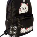 HELLO KITTY / MOOW Stylish Double Shoulder Backpack/ School Bag for girls/ Class Bag for girls/ class bag. 