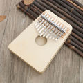 17 Keys Kalimba African Solid Pine Wood Thumb Piano Finger Percussion DIY. 