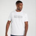Gymshark DriFit Sports T shirt for men - White. 
