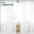 Exquisite Workmanship Window Treatment Wear-resistant Polyester White Lace Panel Sheer Curtain for Home. 