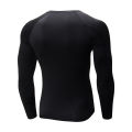 Mens Compression Shirt Long Sleeve Workout Undershirts for Men Running Basketball Athletic Base Layer Top Slimming Tights. 