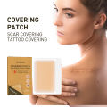 6PCS Tattoo Cover Up Skin Color Scar Concealer Sticker Portable Flaw Birthmark Concealing Waterproof Beauty Cosmetic Tools. 