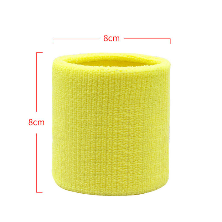 Cotton Wrist Support Band Wristband Sport Bracers Sweat Towel Cuff Wrist Guard Sunlight Mall