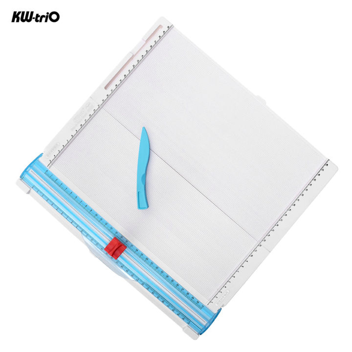 HXSJ%20Kw-Trio%202-In-1%20Desktop%20Paper%20Cutter%20Foldable%20Craft%20Paper%20Trimmer%2012.2%20Inch%20Cutting%20Length%20With%20Straight%20Edge%20Cutter%20Fold%20Line%20Function%20Scale%20Design%20Office%20Home%20Stationery%20For%20Paper%20Laminated%20Photos%20Pictures%20Cards%20Scrapbooking%20Tool%20-%20Image%207