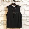 T Student T-shirt Men's Suit / Vest LFET Suit Waistcoat Top Knee Length plus Size Shorts Two-Piece Fashion Brand Summer. 