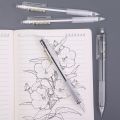 Korean Minimalist 0.5mm 0.7mm Refill Press Mechanical Pencil Transparent Plastic Art Sketching Automatic Pencils Students Drawing Stationery School Office Supplies. 
