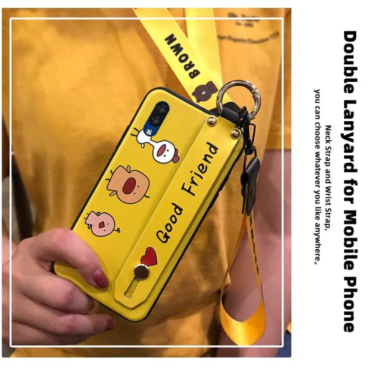 phone%20protector%20protective%20Phone%20Case%20For%20ZTE%20Blade%20A5%202020/A5%20Lite%20Cute%20Cartoon%20Lanyard%20Kickstand%20phone%20case%20Waterproof%20-%20Image%203
