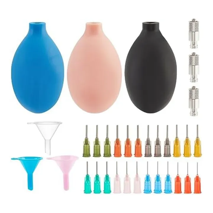 3 Sets of Ceramic Tools Pottery Supplies Clay Tool Set for Pottery Glaze with Precision Tip Applicator Bottle Slide Easy to Use Easy to Control