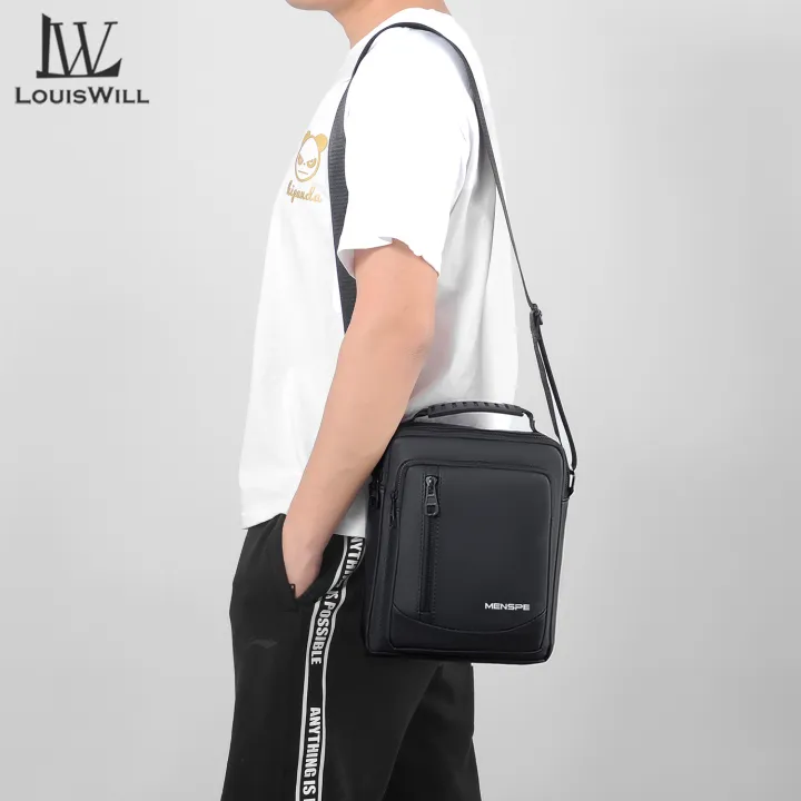 LouisWill%20Men's%20Shoulder%20Bag%20Cross%20Body%20Bag%20Pouch%20Bag%20Casual%20Men%20Chest%20Bag%20Men%20Fashion%20Shoulder%20Bag%20Waterproof%20PU%20Leather%20Casual%20Sport%20Street%20Bag%20for%20Travel%20Outdoor%20-%20Image%203