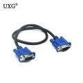 3M VGA Cable Male To Male Female Braided Shielding High Premium HDTV VGA Computer Tv Display Signal Short Cable 0.3m/0.5m/1.5m. 