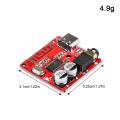 Bluetooth Receiver Board Bluetooth 5.1 MP3 Lossless Decoder Micro USB 3.5mm Output Amplifier Module Type-C 3W. 
