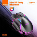 Moxom - MX-MS12 USB Sniper Gaming mouse 8 Keys Optical 7D RGB fashion LED Lighting Backlight Black 1.5m DPI 7200 Fabric Cable Ryzen Asus Republic of Gamers. 