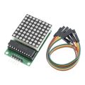 MAX7219 Dot Matrix Module Microcontroller Display Module MCU LED Display Control Module For Arduino 5V DIY Kits 4 in 1 Red/Green. 