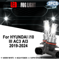 20000LM LED Car Fog Canbus High Power 6000K White Plug And Play Auto Fog Lamp For HYUNDAI III AC3 AI3 2019-2023 2024. 