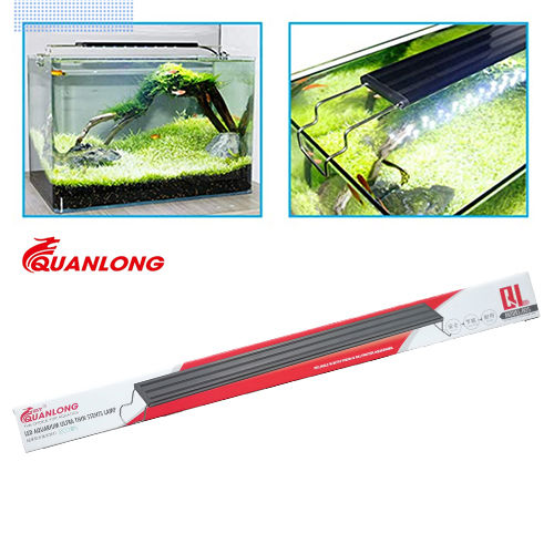 Quanlong S Series LED Light For 20-120cm Tanks Aquarium Fish Tank LED Ultra Thin Stents Lamp Panel Light LED Lamp Box QL-20S/30S/40S/50S/60S/80S/100S