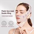 【HOT】 Double-Deck Face Slimming Bandage Face Lifting Belt V Line Face Slimming Strap Double Chin Tightener Slim Strap Facial Mask Tool. 