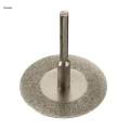 10X Diamond Coated Mini Cutting Disc Wheel Drill Mandrel 20mm without hole. 