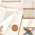 Simple Journal Notebook PU Leather Solid Color A5 Pocket Notepad Soft Cover with Elastic Strap Office Record Book. 