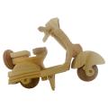 Handmade Wooden Vespa Scooter Gift item Natural. 