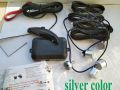 【Blue】 Sensors 22mm Car Parking Sensor Kit Reverse Backup Alert Indicator Probe System 12V Parktronic. 