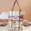 Cute Cartoon Canvas Handbag Small Fresh Canvas Bag Students Working People Out Handbag. 