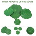 15 Pieces 5 Kinds Artificial Floating Foam Lotus Leaves Lily Pads. 