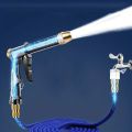 Water Gun High Pressure Car Wash Water Gun Garden Water Hose Nozzle 4 Spray Patterns for Car and Pet Cleaning / Lawn Garden. 