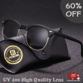 Best quality classic sunglasses unisex wood look sunglasses Vintage Fashion Glasses Lunette Shades  Sunglasses Women Luxury Rimless De Small Flyers. 
