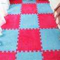 10 Pieces Plush Puzzle Foam Floor Mat Non Slip Interlocking Tiles Soft Climbing Mats for Flooring Farmhouse Workout Kids Baby. 