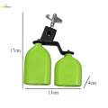 High and Low Tone Cowbell Portable Drum Parts Musical Percussion Block for Teaching Competitive. 