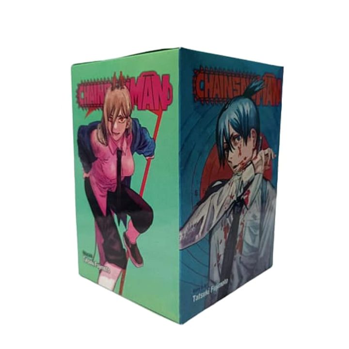 Chainsaw%20Man%20Complete%20Box%20Set:%20Vol.1%20to%2011%20by%20Tatsuki%20Fujimoto%20-%20Image%202