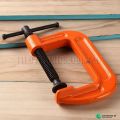 G clamp 4" woodworking clamp heavy duty holding DIY adjustable carpentry clamp. 