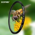 Macro Close-up Lens Filter +1 +2 +3 +4 +8 +10 Optical Glass Camera Filter Enlarging Shooting for DSLR Camera. 