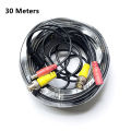 5M/10M/20M/30M BNC+DC Connector 2 in 1 BNC CCTV Cable Coaxial Video Power AHD Cameras for AHD/TVI/CVI/CVBS Analog DVR System. 