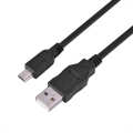 1.0 meter USB 2.0 Printer Cable 2M/6.5ft Suitable for cameras single lens camera- Black Photo Video Data sync Image transfer. 