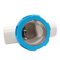 Pool Check Valve Clear Chamber Check Flapper Valve Kit 2 Inch for Swimming Pools. 