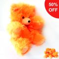 Higher Grade Teddy Bear Cute Orange Bear Valentine Gift Teddy Bear for Men and Women Kids Plush Toys High Quality Valentine Gift Stuffed Lovely Animals Orange Teddy Bear Dolls for Girls Birthday Gift in Daraz Flyer. 