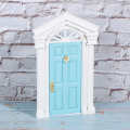 Dollhouse Miniature Door Smooth Lacquer Good Workmanship 1:12 Mini Model Kids DIY. 