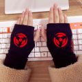 halloween items Anime Naruto Luminous Gloves Akatsuki Bandana Wrist Sweatband Cosplay Itachi Fingerless Luminous Wrist Gloves Halloween GiftBalloons. 