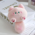 Tuan Tuan Meow Pendant Tail Squeak Cute Cat Plush Doll Dango Keychain Accessories Bag Hanging Ornament Cartoon. 
