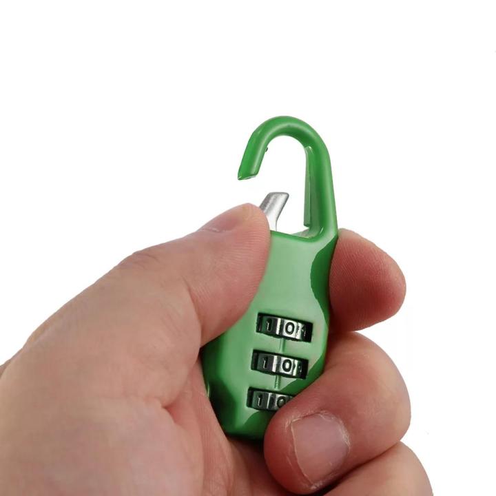Mini Dial Digit Number Code Password Combination Padlock Security Travel Delicate Safe Lock for Padlock Luggage Lock of Gym