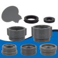 【NEW】 1Set Faucet Adapter ABS Thread Tap Connector Conversion Joints Repair Tap Bubbler For Kitchen Bathroom Water Purifier Accessory. 