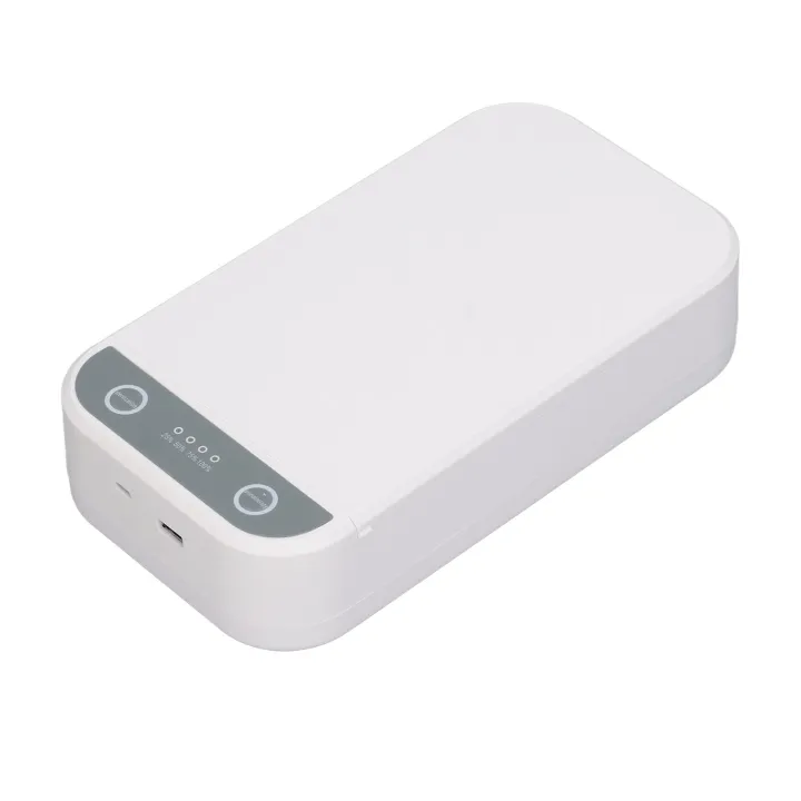 Phone Cleaner Box UVC Cleaner Box Phone Cleaner Machine USB Rechargeable Easy Operation Compact Versatile Cleaning Box for