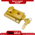 Bird night latch, Wren bird lock, Door lock, Main door lock, brass key lock, room door locks. 