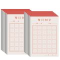 New Pen Calligraphy Paper Chinese Character Writing Grid Rice Square Exercise Book For Beginner For Chinese Practice 100pcs/Set. 