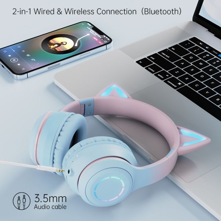 (New)%20BT029C%20RGB%20Dual%20Modes%20Cat%20Ear%20Wireless%20Bluetooth%20Headphone%20-%20Image%203